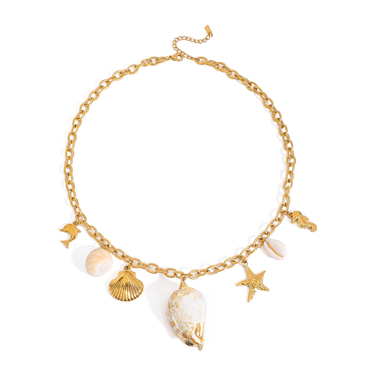 KAIA SHELL CHARM NECKLACE