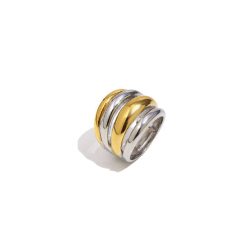 JADA MIXED METAL RING