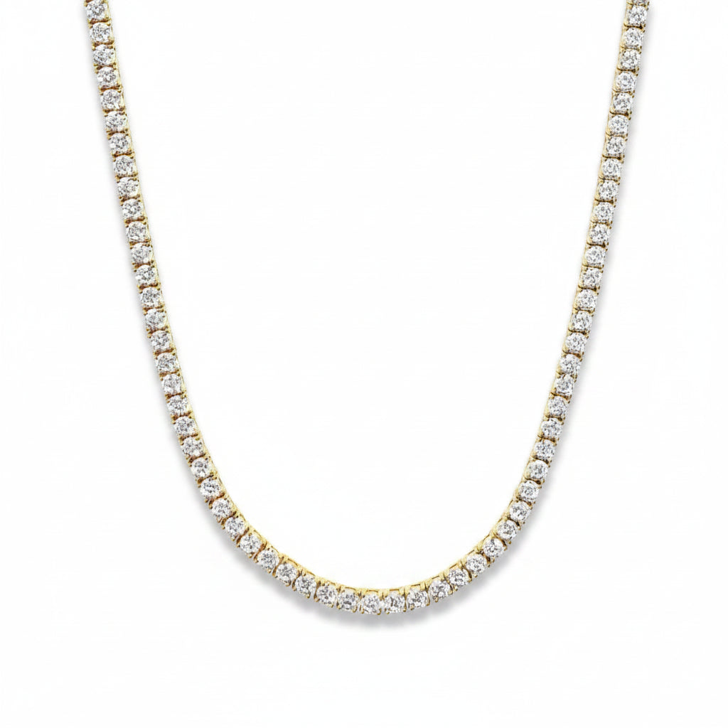 COCO DIAMOND (CZ) TENNIS NECKLACE
