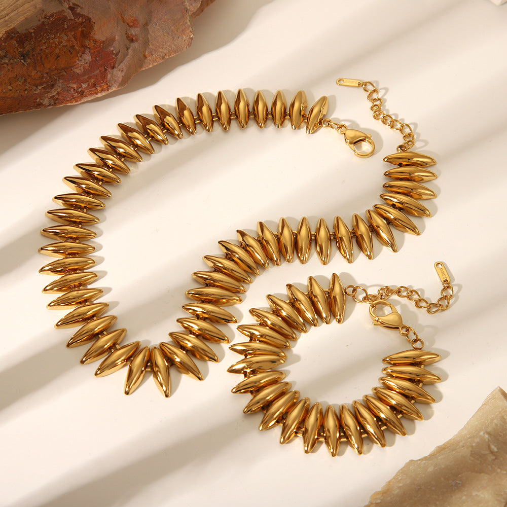 RAYE SPIKE LINK BRACELET