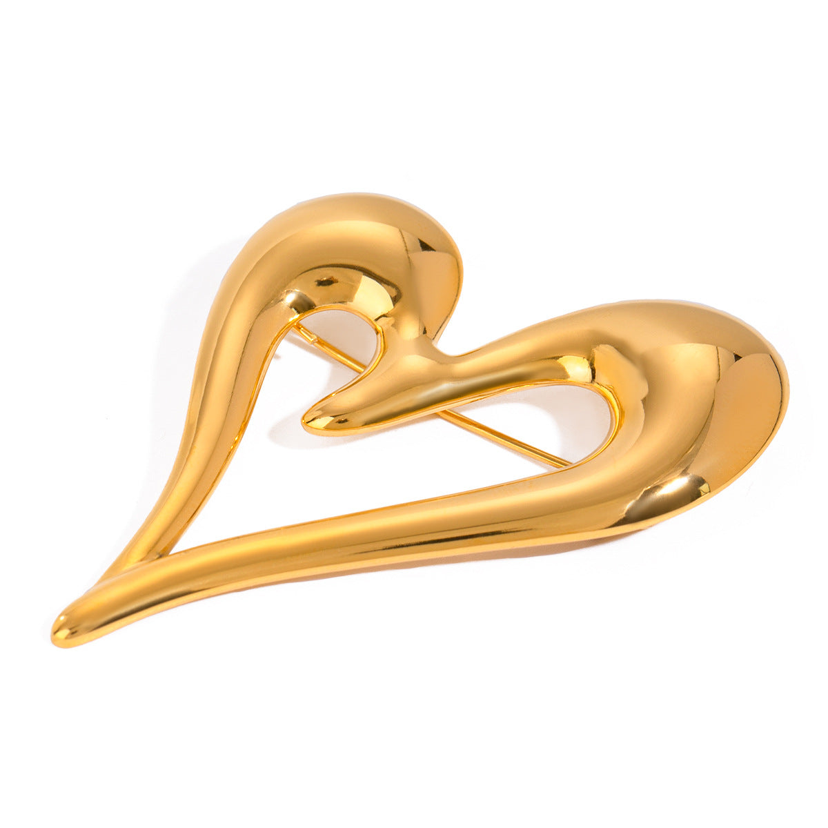 MILENA HEART BROOCH