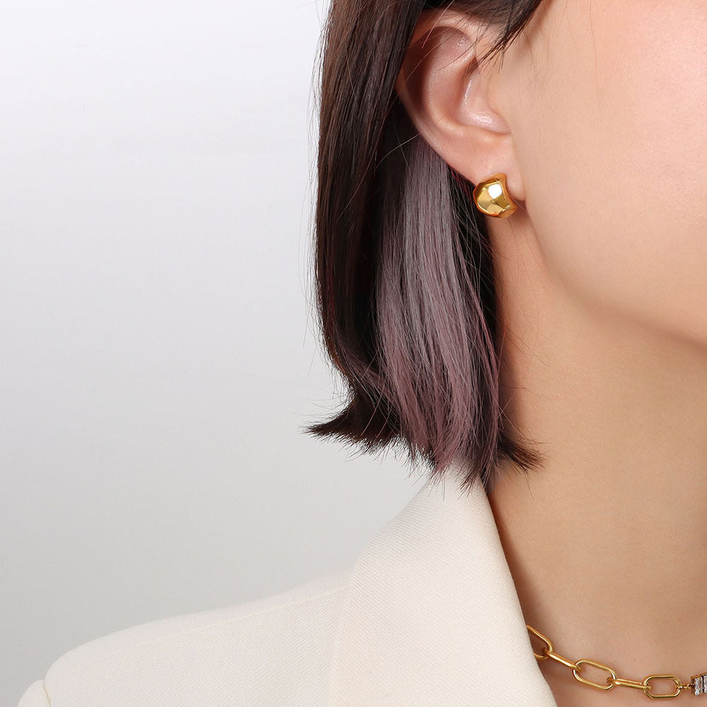 NINA HUGGIE EARRINGS