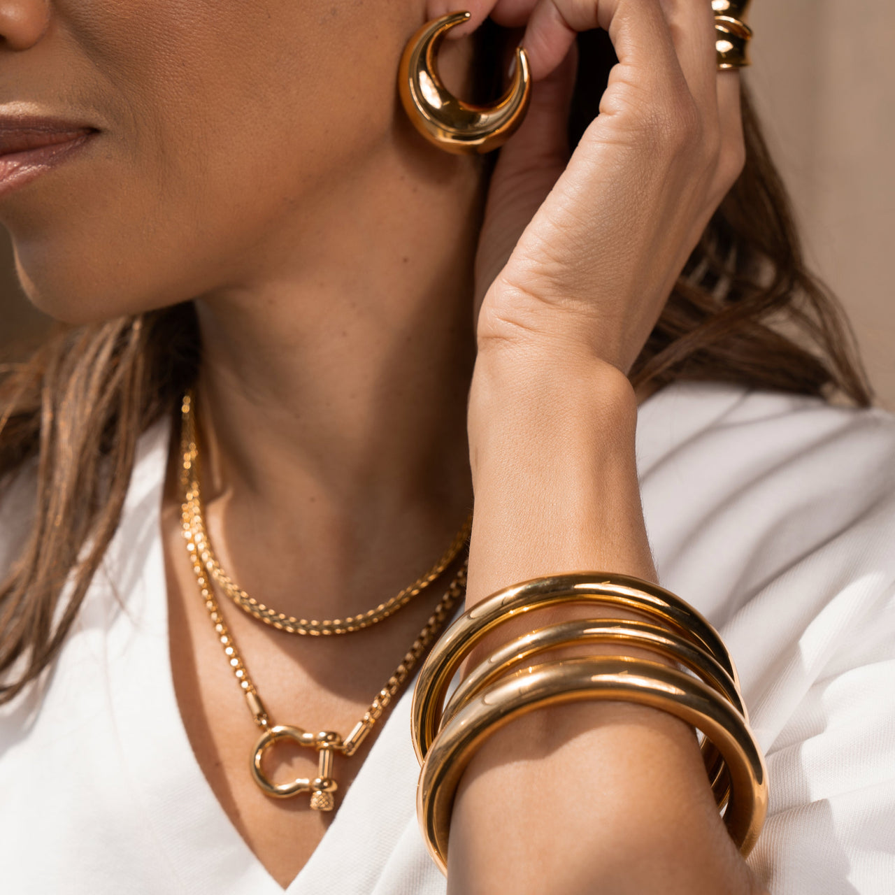 YASMINE FLAT WEAVE CHAIN
