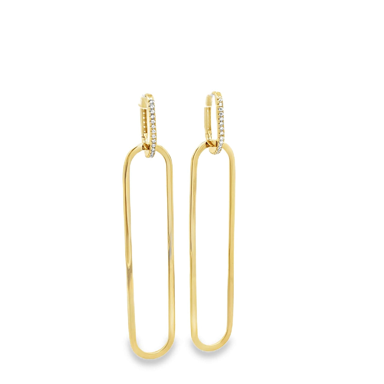 BRYNN CRYSTAL HOOP EARRINGS