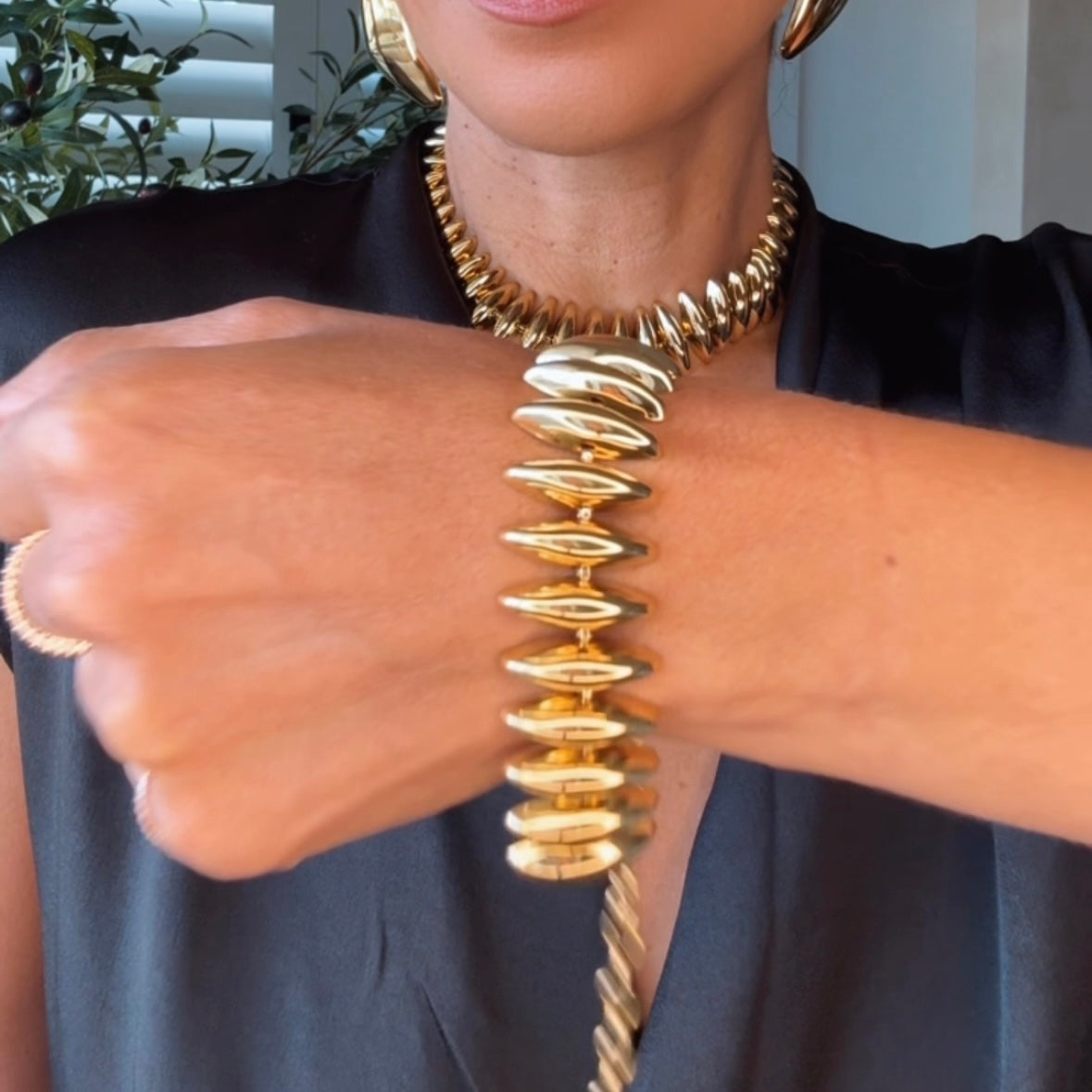 RAYE SPIKE LINK BRACELET