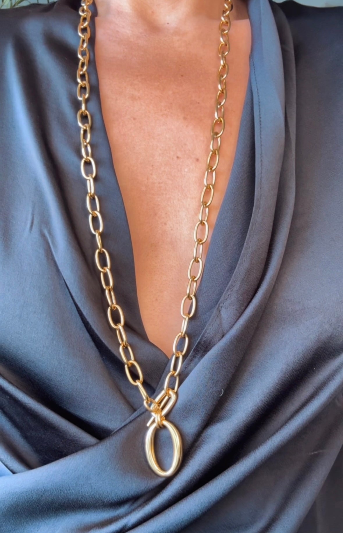 RIVER LONG LARIAT NECKLACE