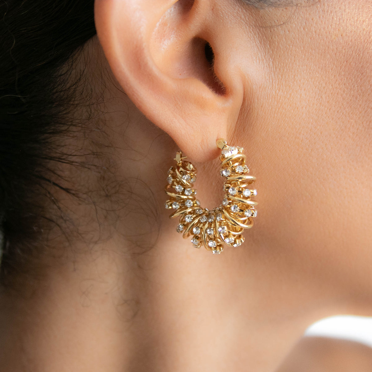 CASSIE CRYSTAL EARRINGS