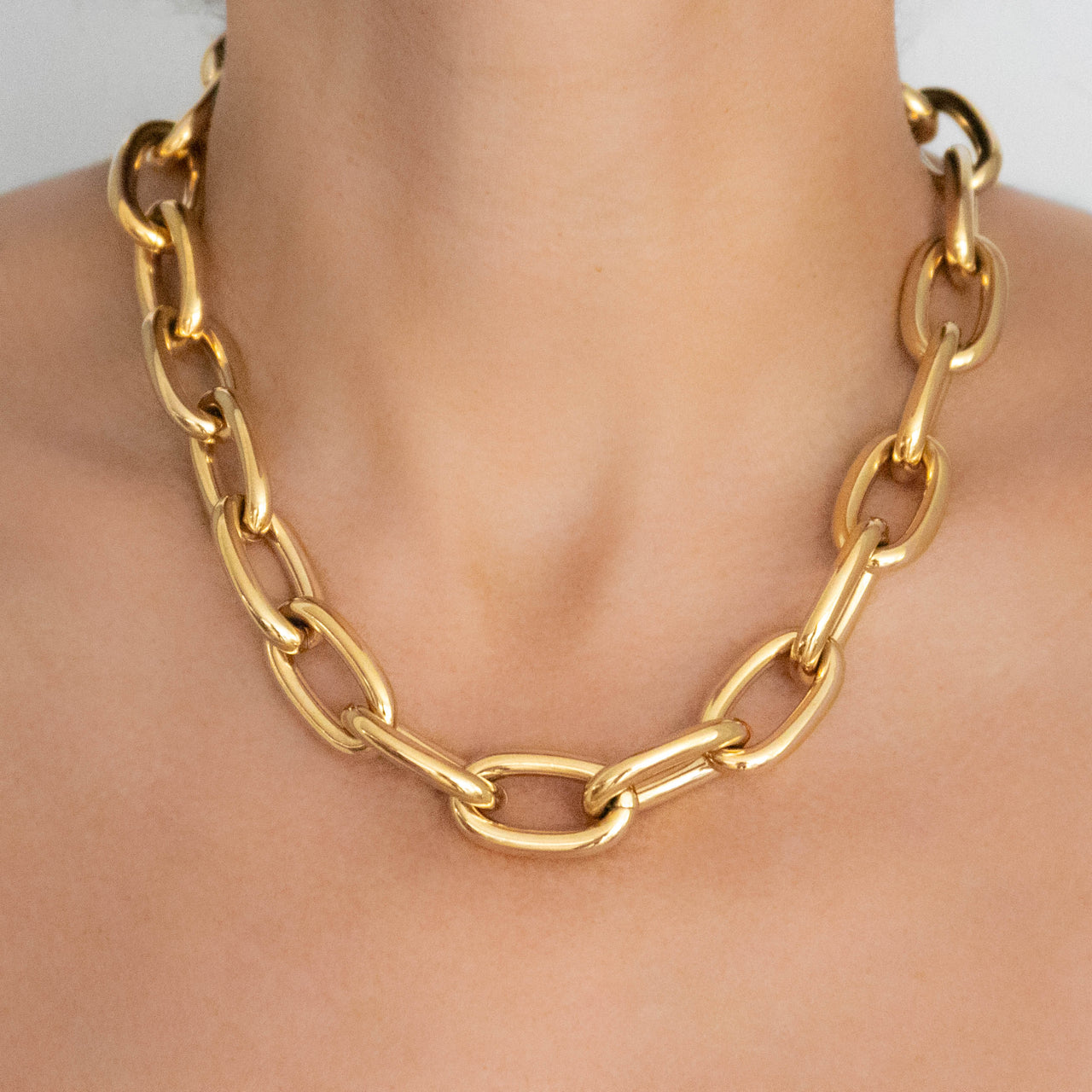 THE GIA CABLE LINK CHAIN (gold)
