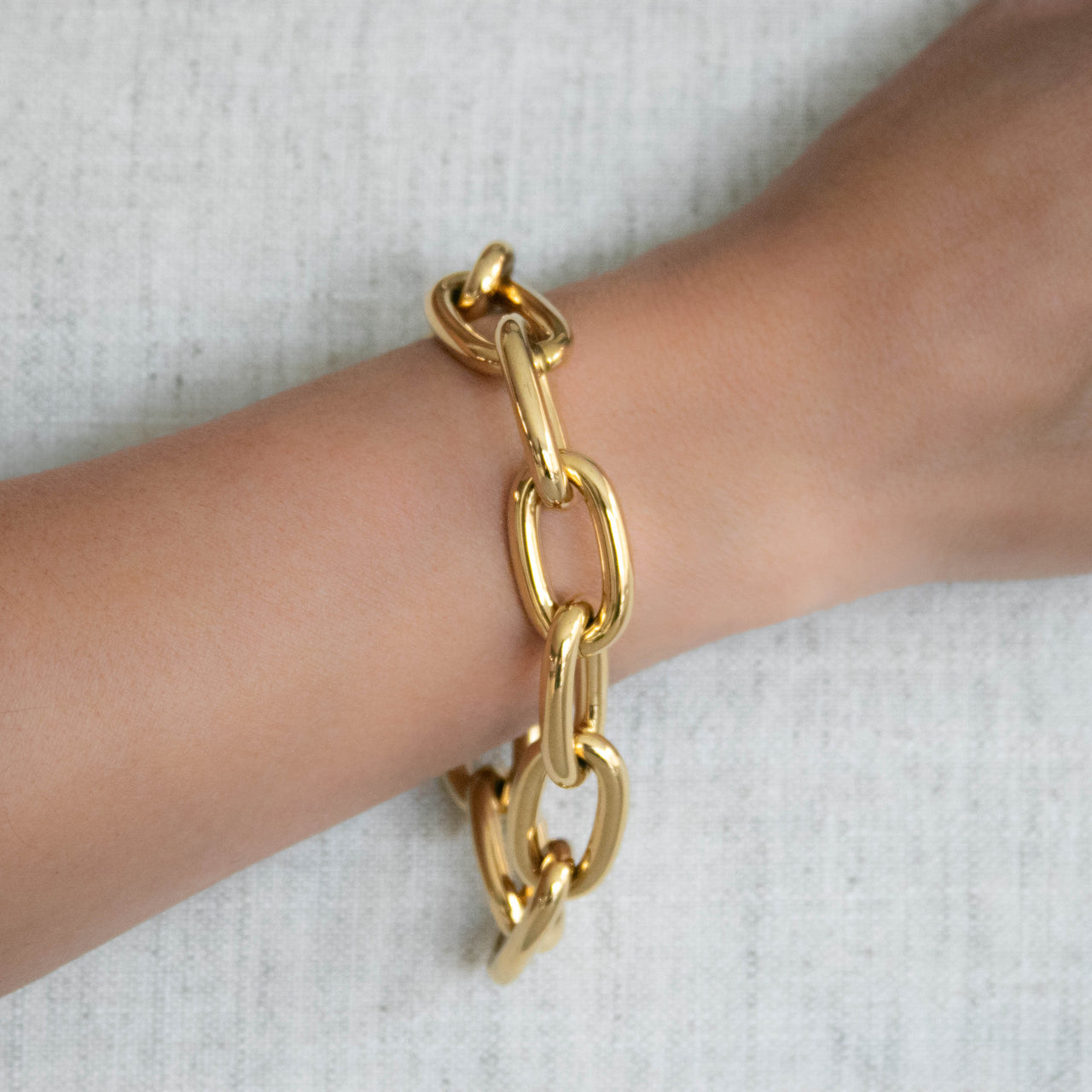 THE GIA CABLE LINK BRACELET