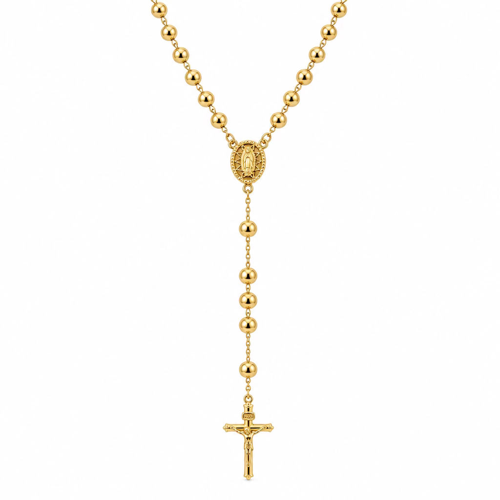 LOURDES ROSARY LARIAT