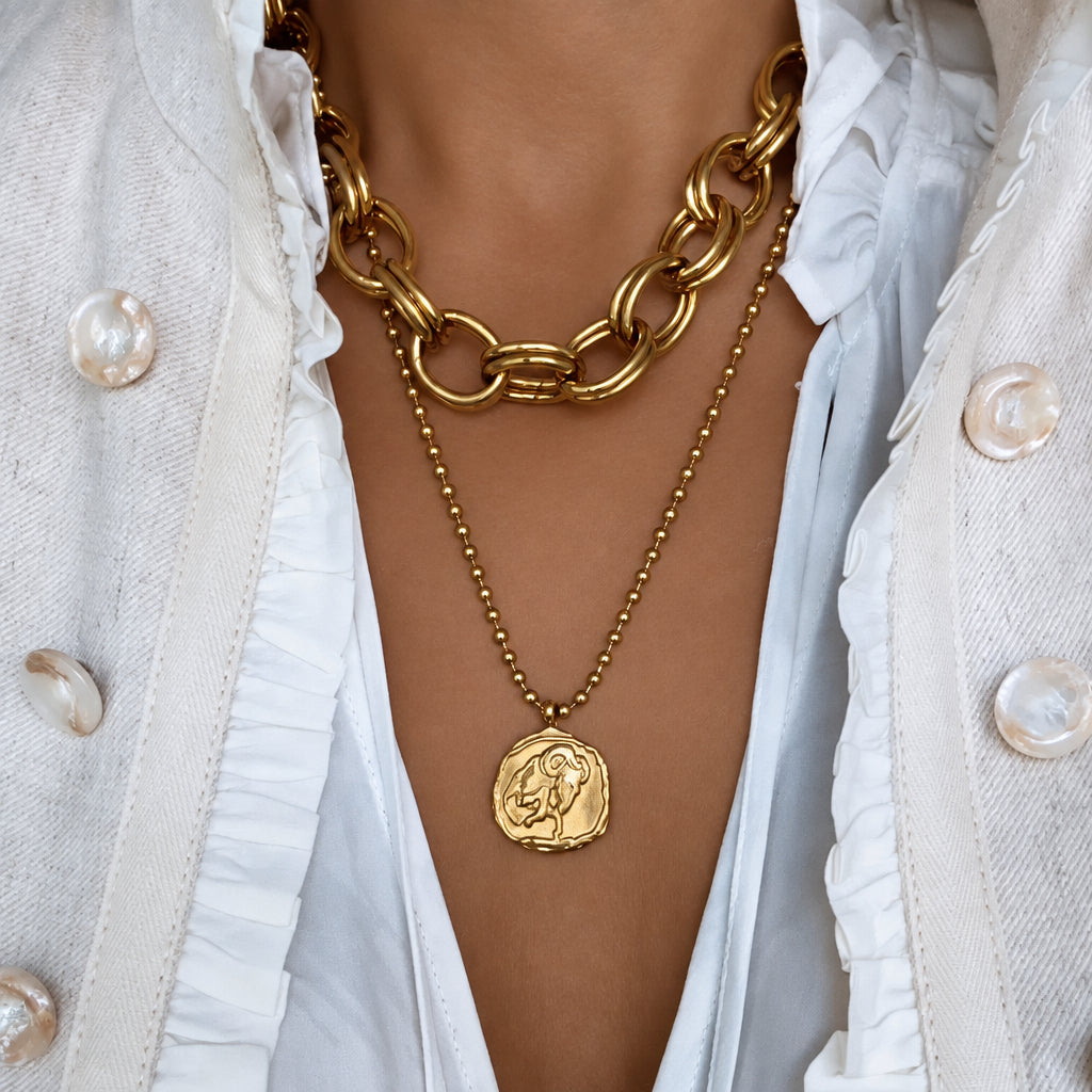 CELESTE ZODIAC NECKLACE