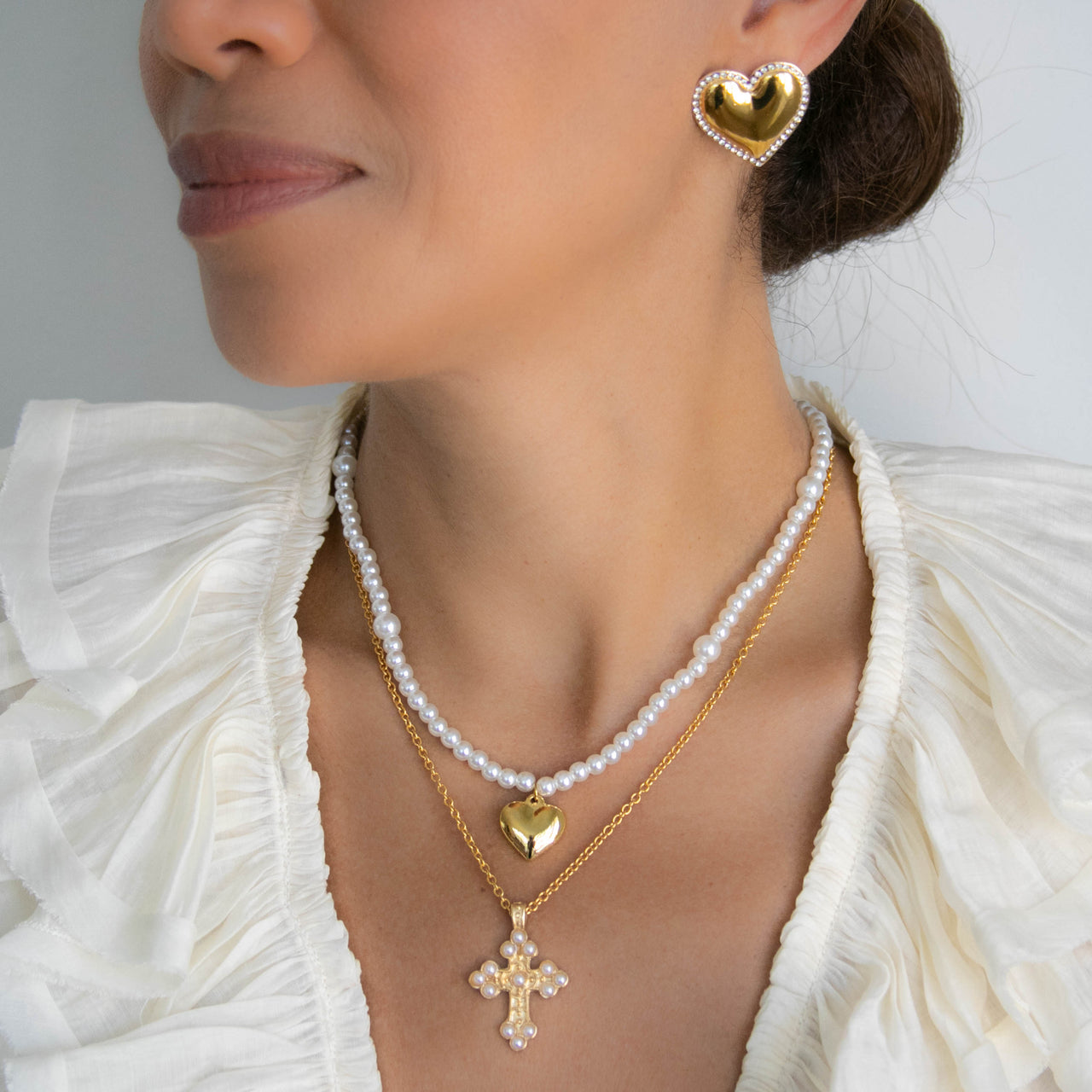AMANDA HEART EARRINGS