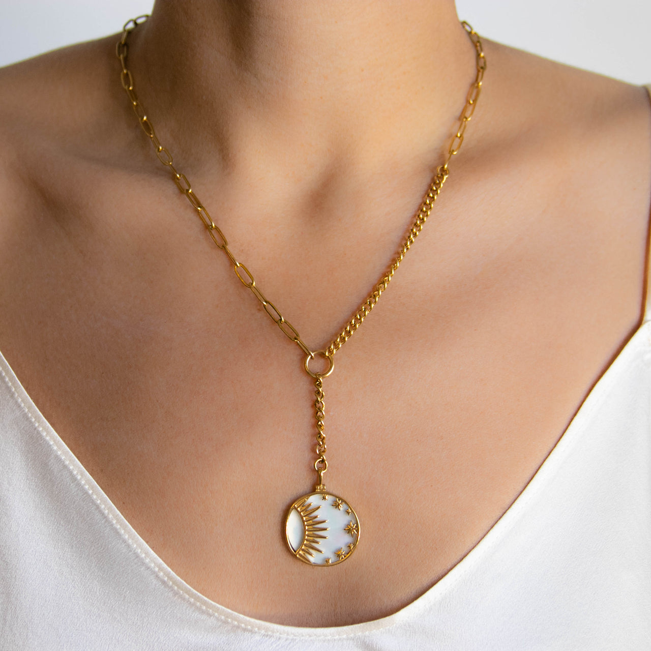 EMBER LARIAT NECKLACE