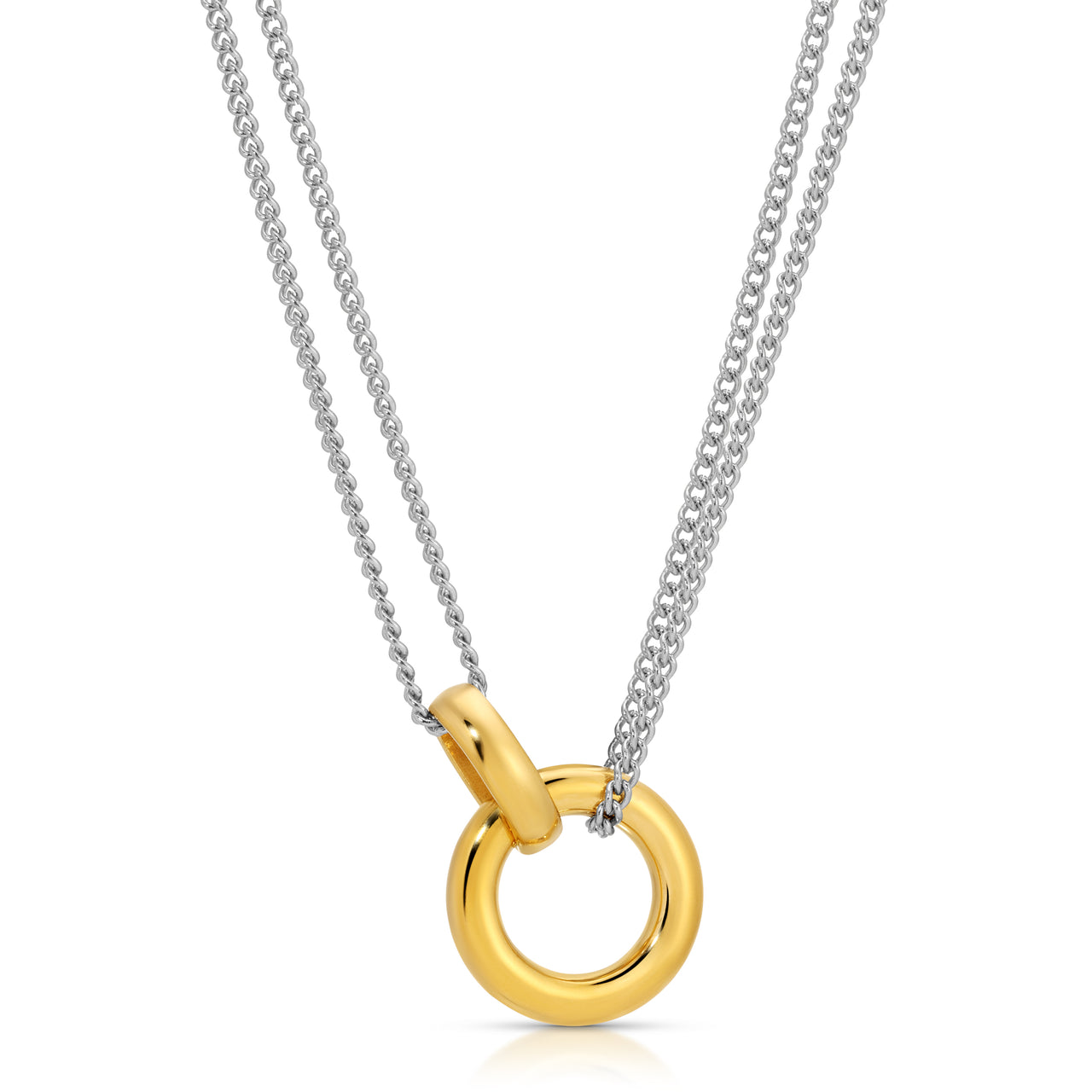 ASTRID MIXED METAL NECKLACE