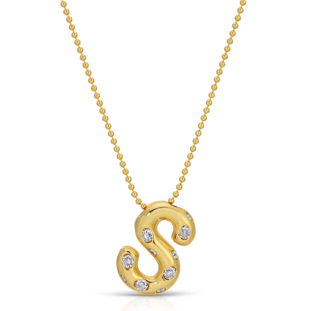 THE WINNIE INITIAL NECKLACE
