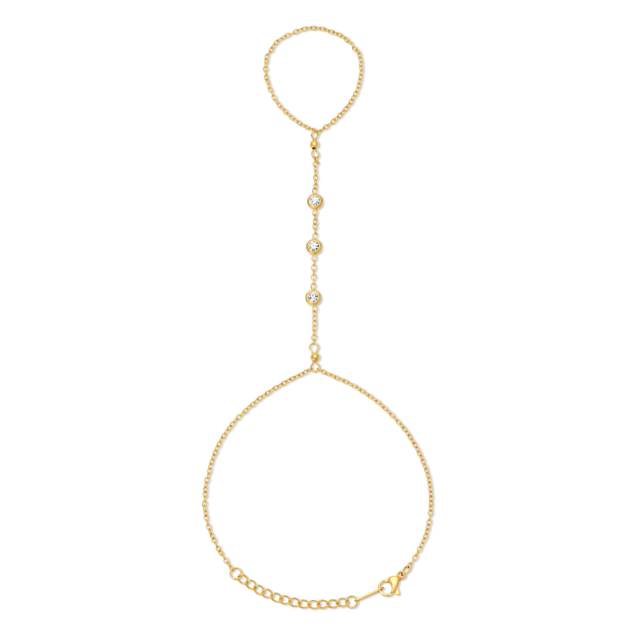 GEMMA HAND CHAIN BRACELET