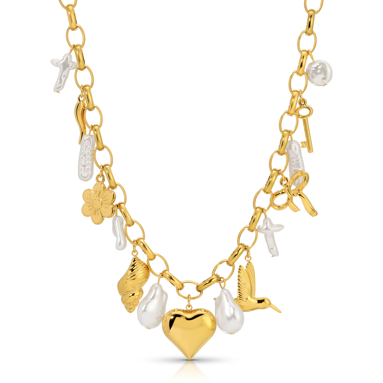 ARIANNA LOVES CHARM NECKLACE SET