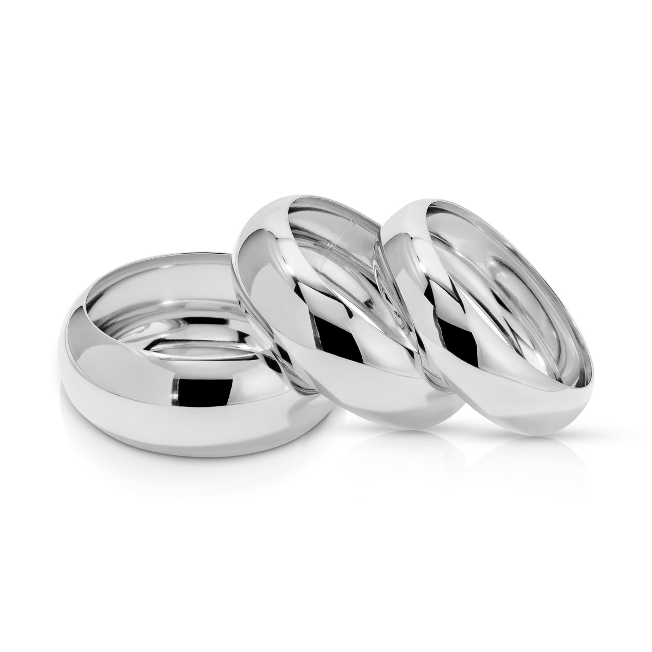 BAILEY CHUNKY BANGLE (silver)