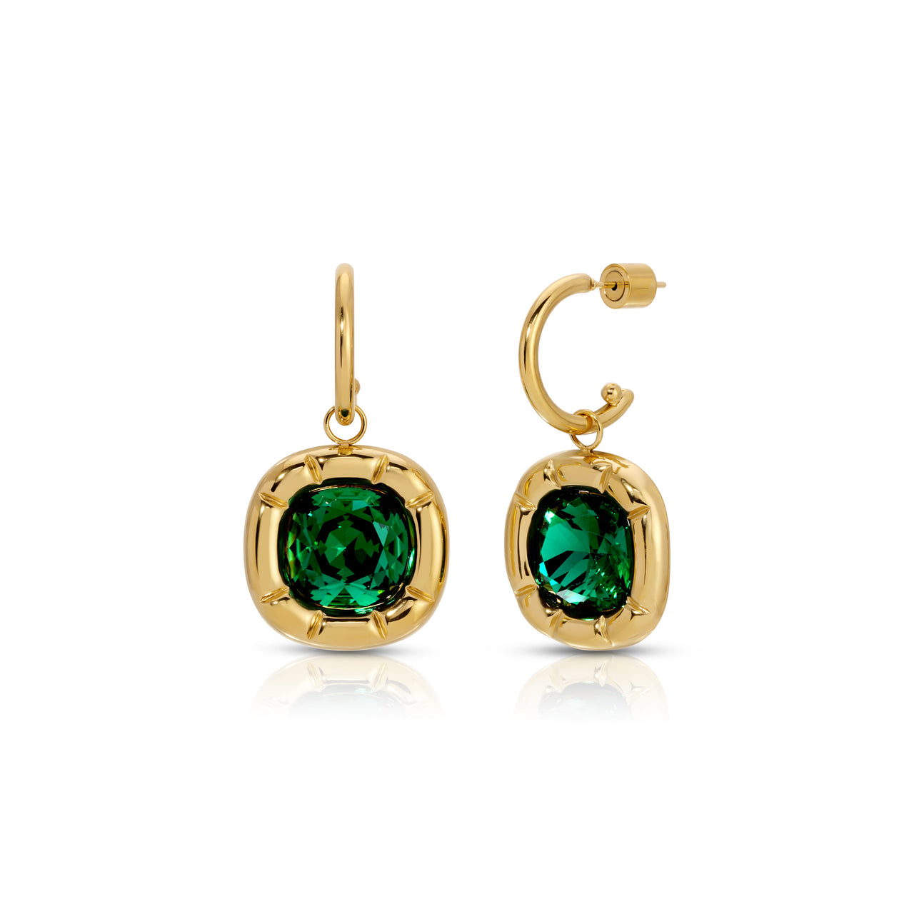 MEADOW EMERALD EARRINGS