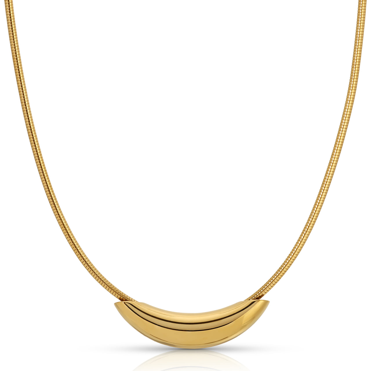 OLIVIA SNAKE LINK BAR CHAIN