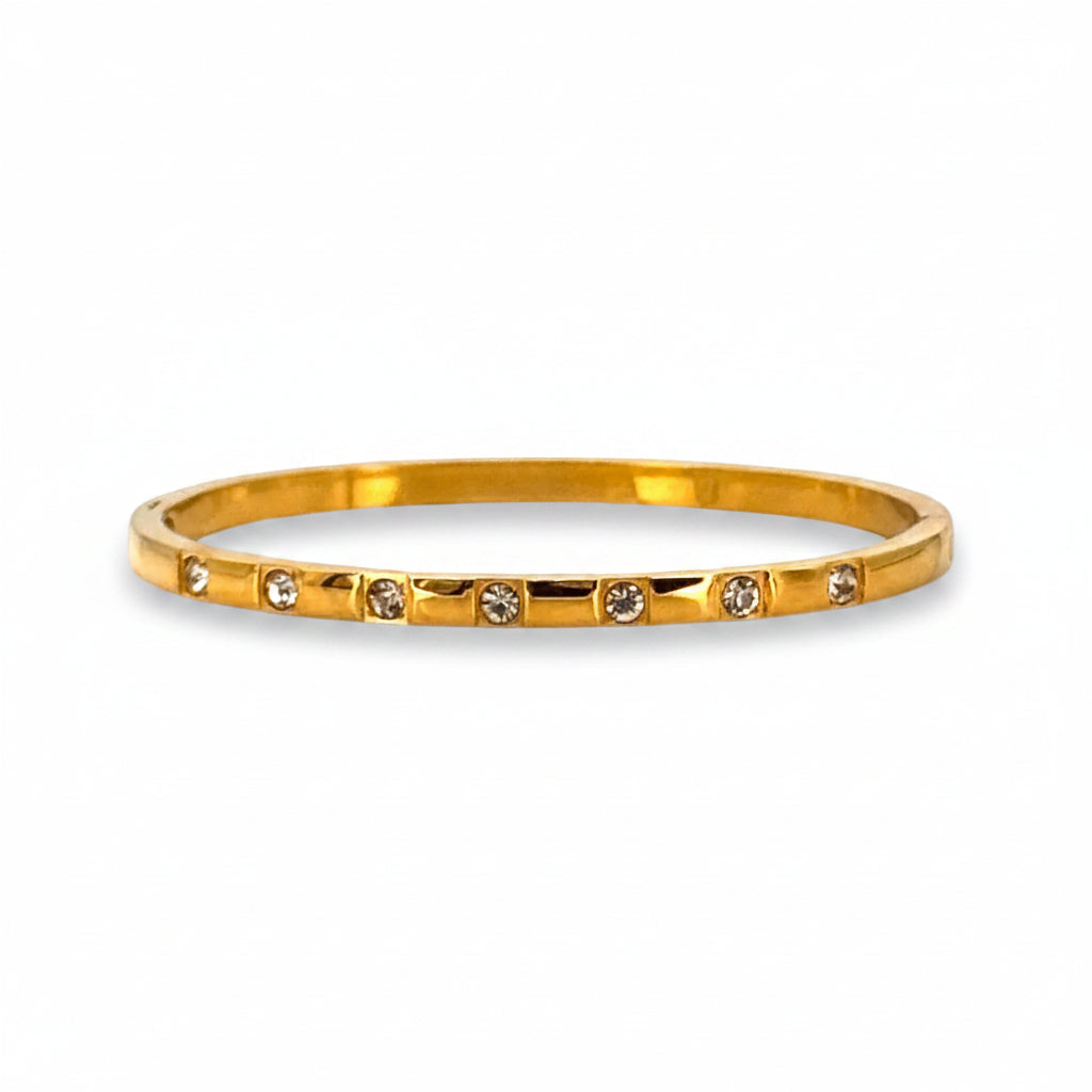 LUNA CRYSTAL CUFF BRACELET