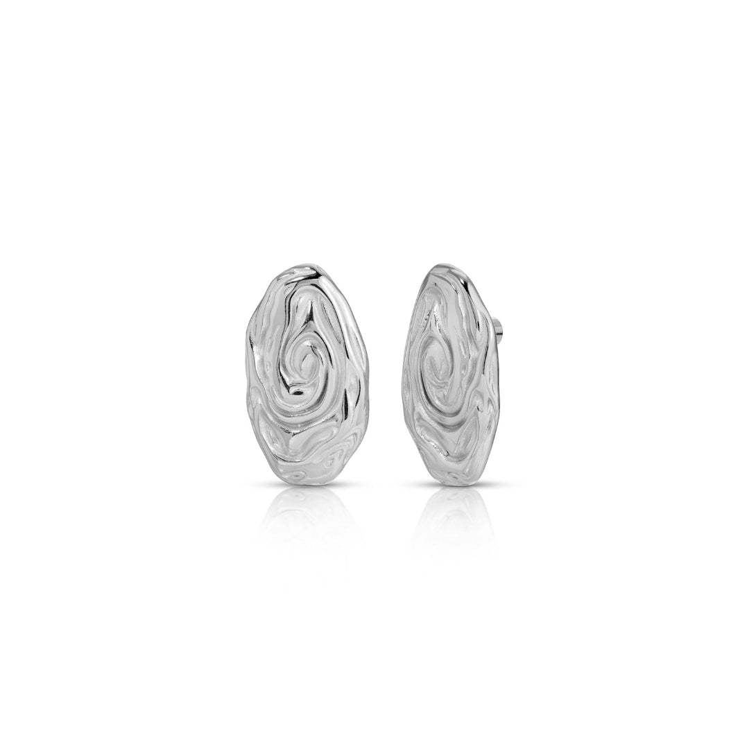 OCEANE STUD EARRINGS (silver)