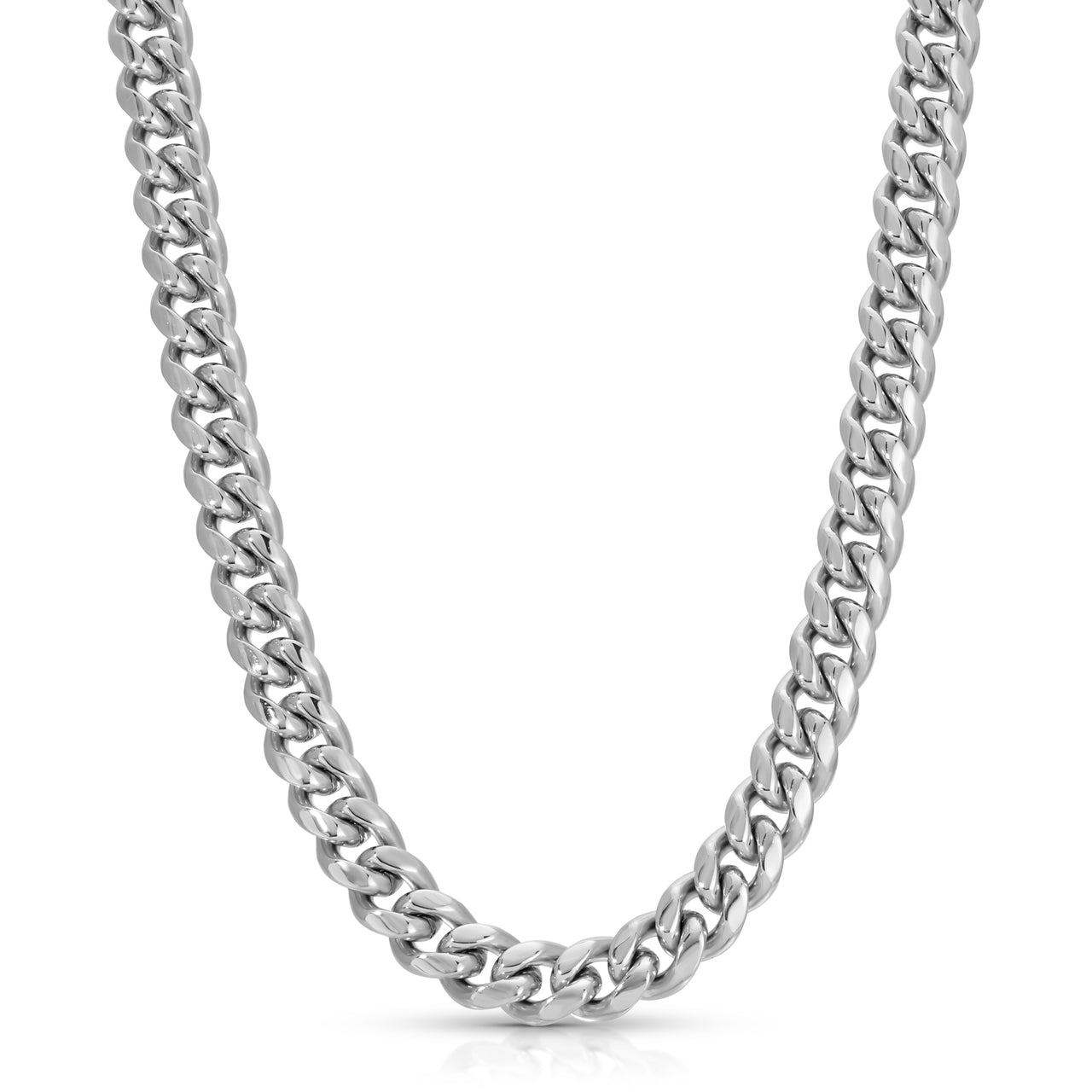 RILEY SILVER CUBAN LINK CHAIN