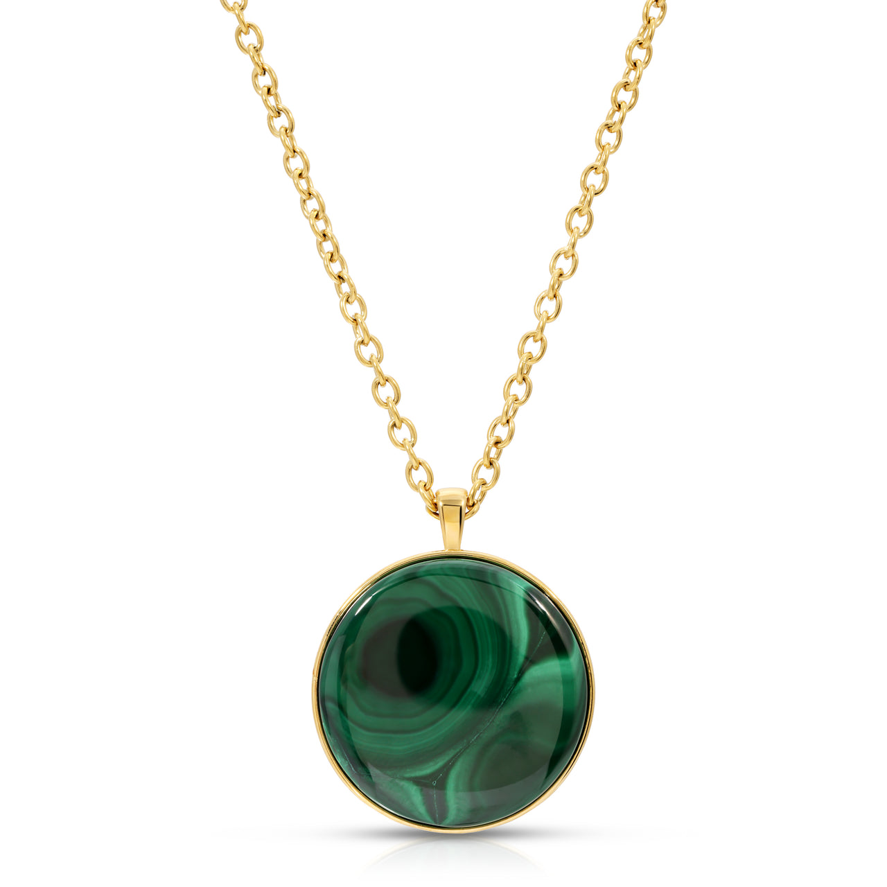 ASHLEIGH MALACHITE NECKLACE