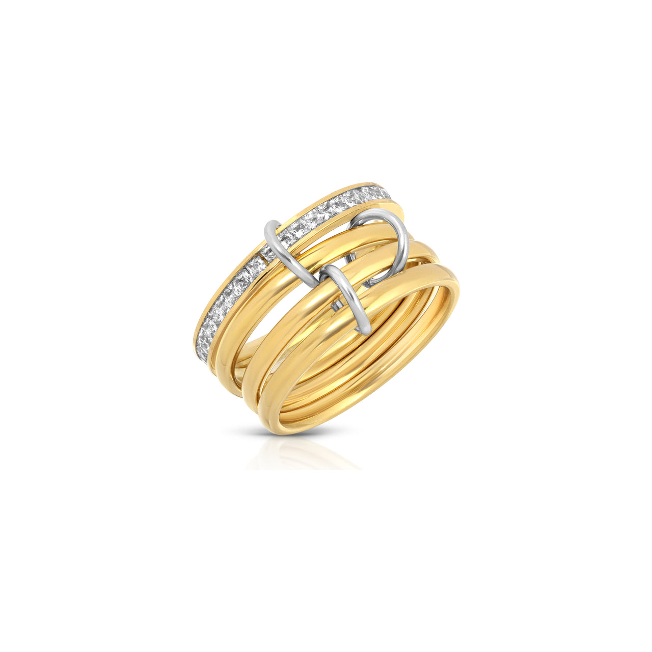 YARA STACKED ETERNITY RING SET