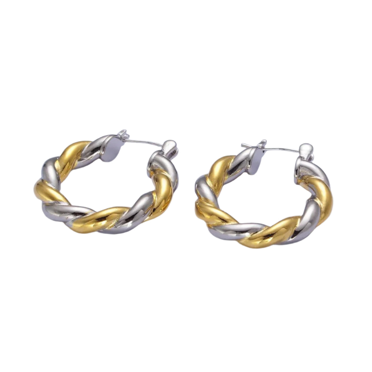 THE TORI HOOPS (mixed metal)