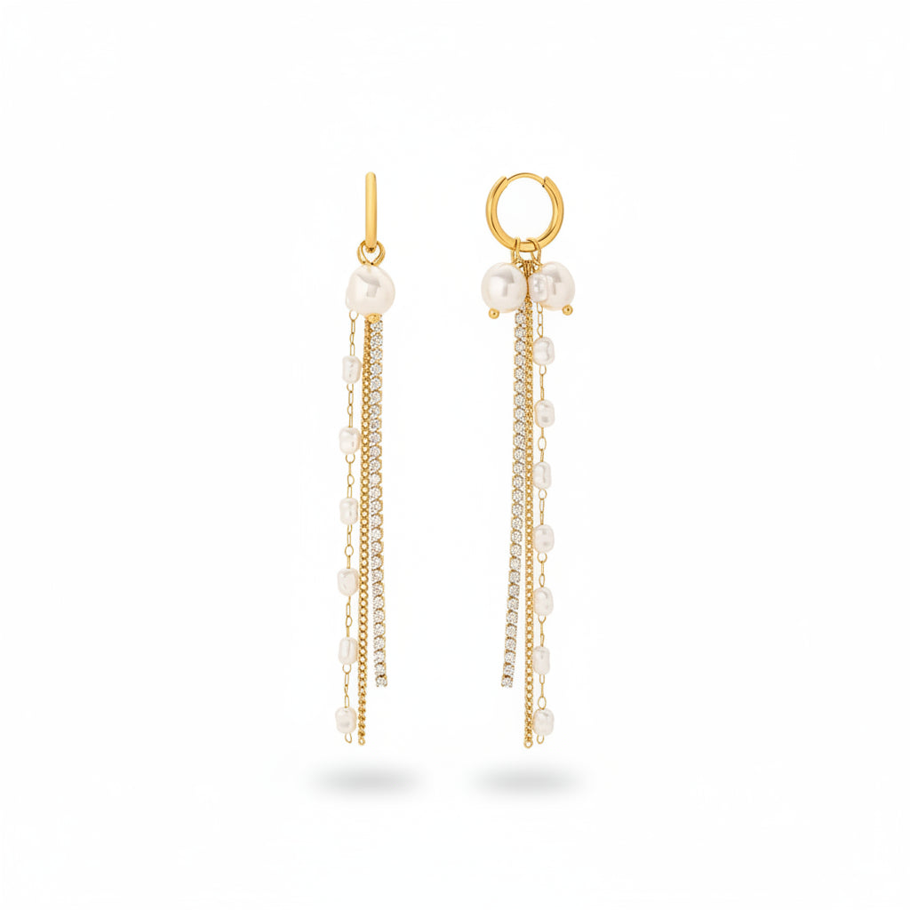 ALIAH PEARL DROP EARRINGS