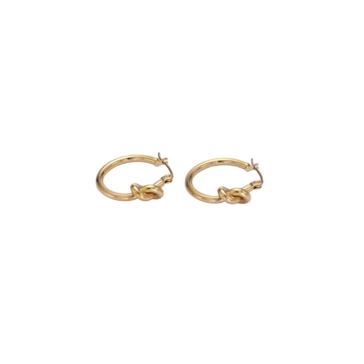 NICOLETTE KNOT HOOPS