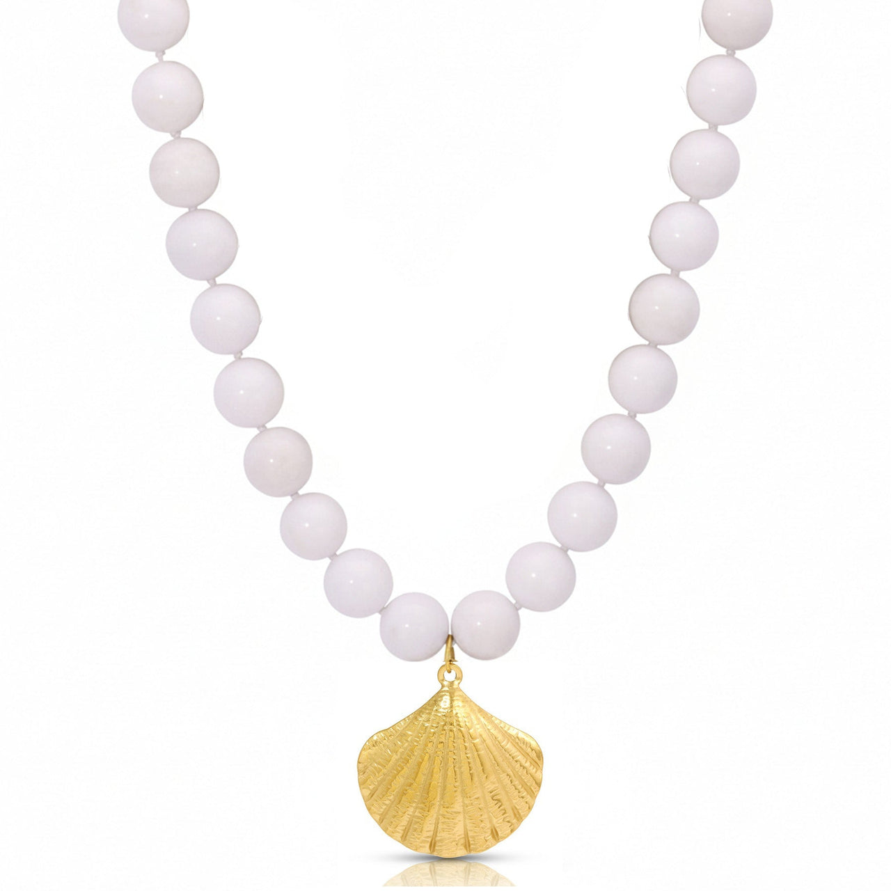 FIONA WHITE JADE NECKLACE