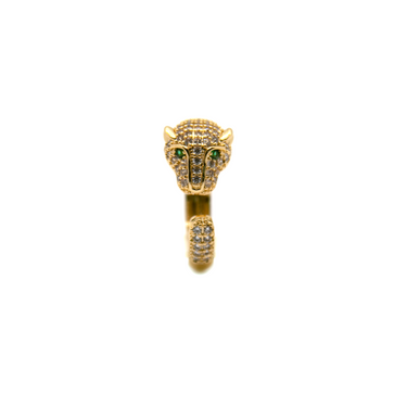 THE LEOPARD COCKTAIL RING